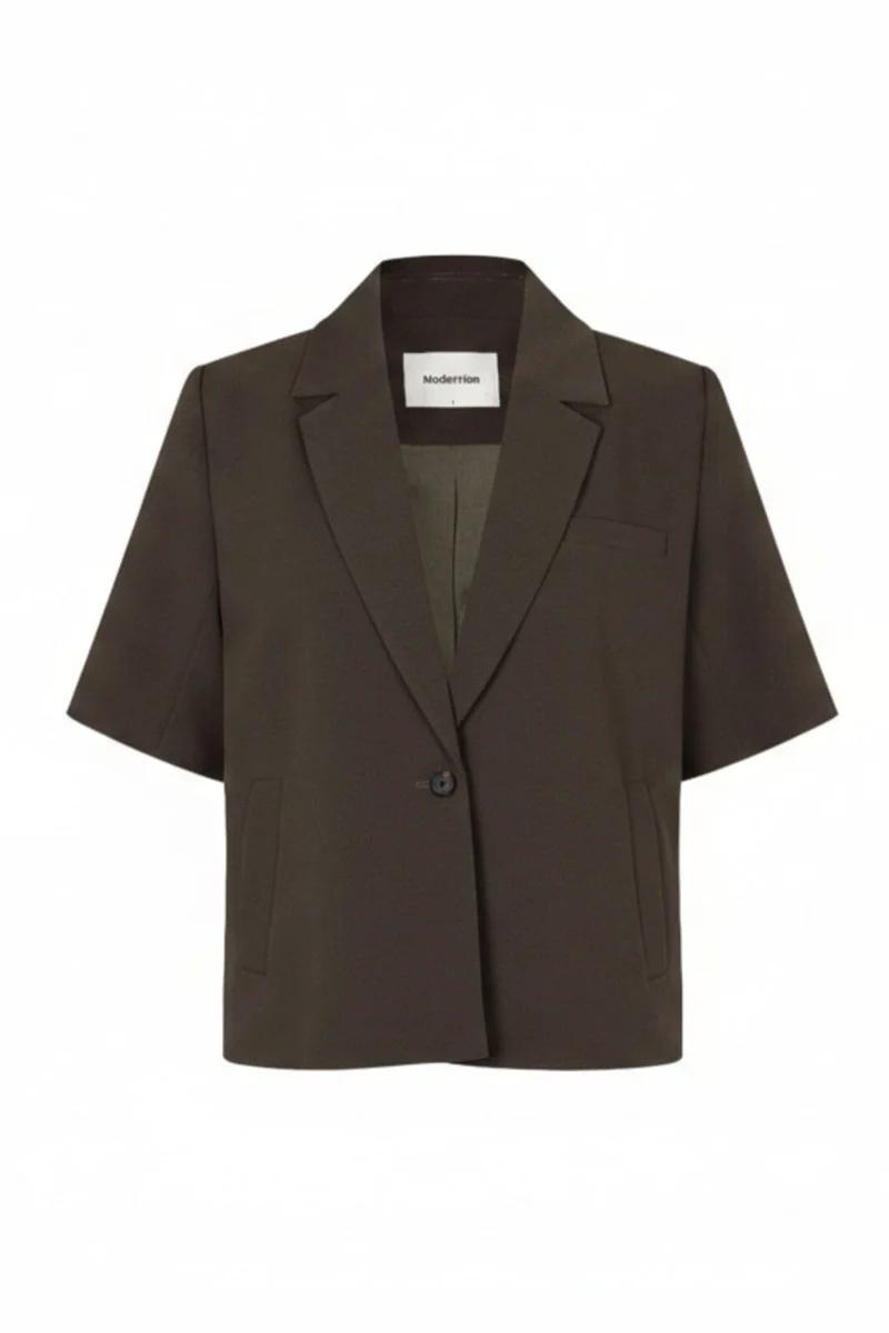 ModströM - Galemd Ss Blazer 59445 - 05508 - Seal Brown