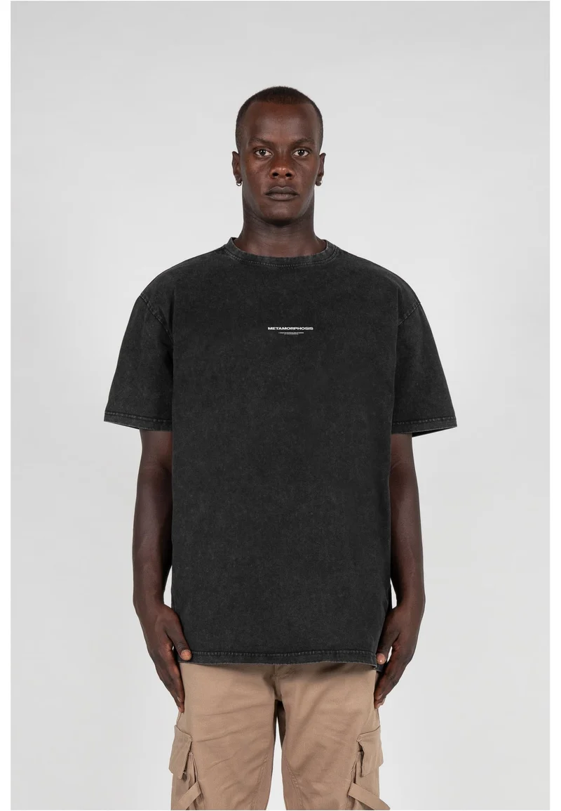 MJG METAMORPHOSE V.4 Acid Washed Heavy Oversized Tee