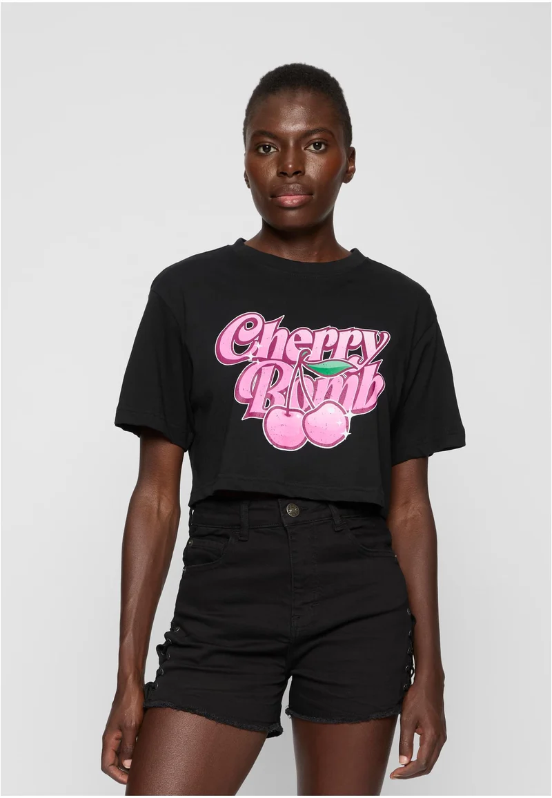 MT Cherry Bomb Ladies Short Overized Tee