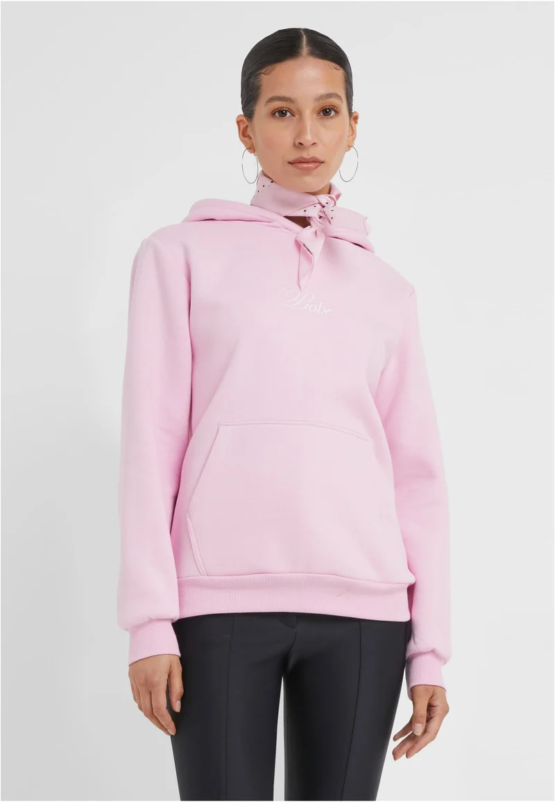 MT Babe Wording Ladies Fluffy Hoody