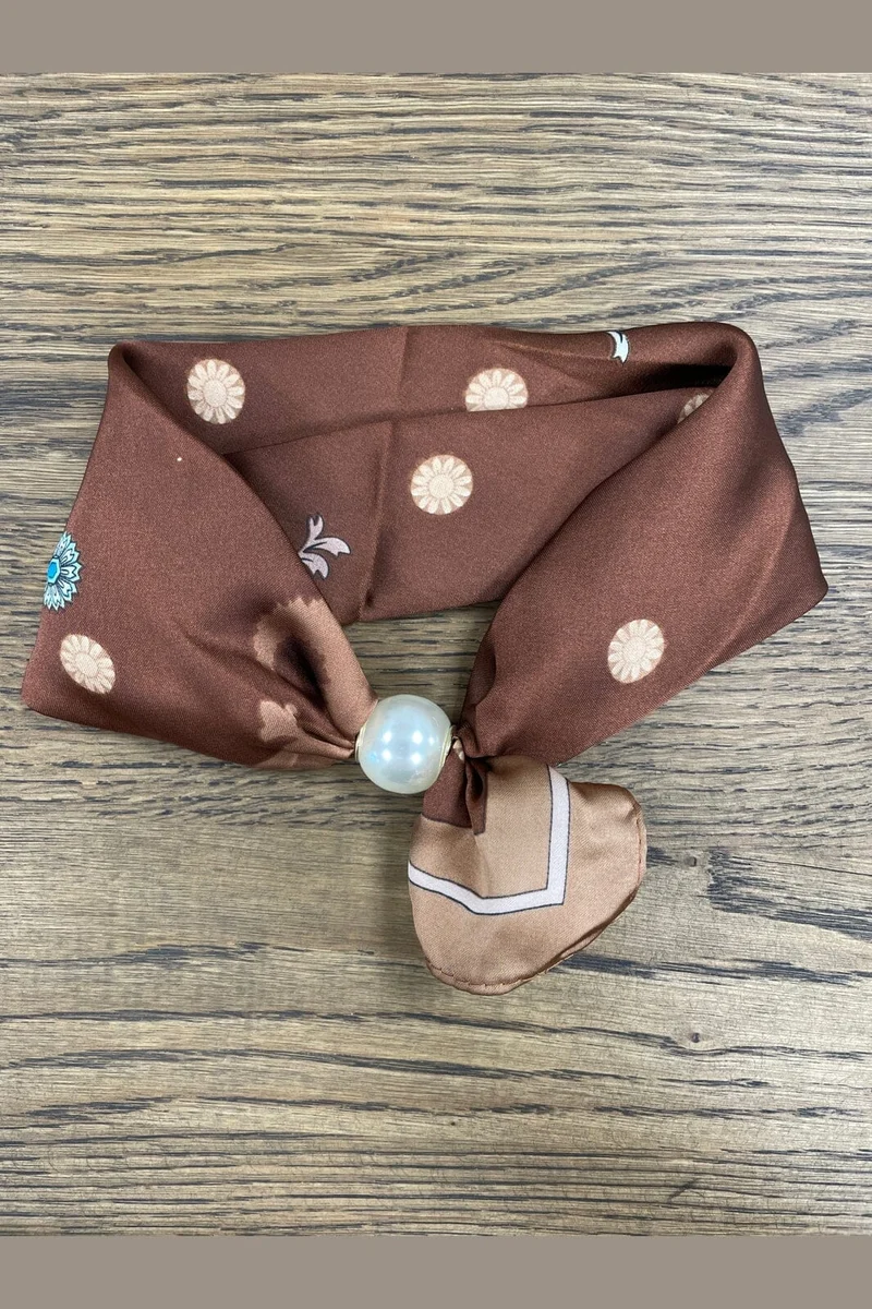 Marta Du Chateau - Mdckalya Scarf Da-Scarf - Brown31374