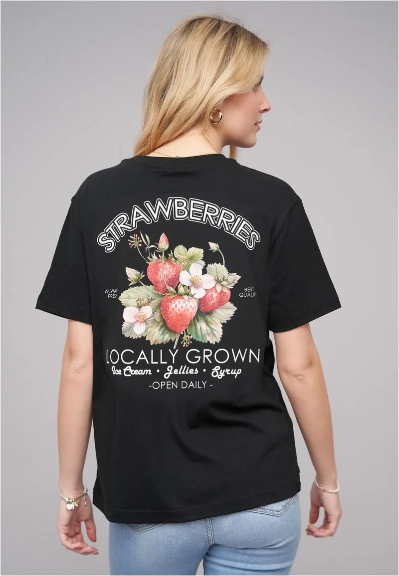 Cloud5ive 77 Locally Grown Black Tee