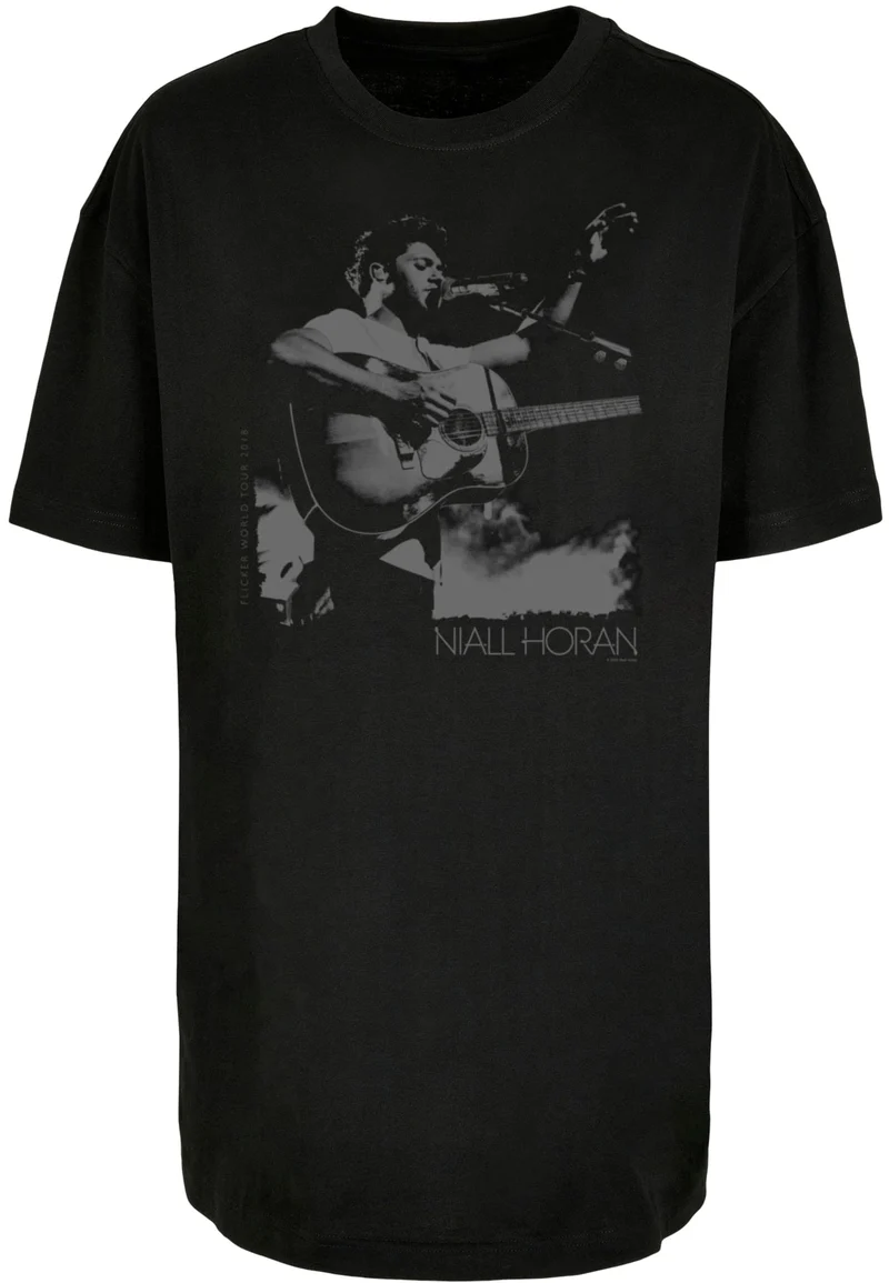 MC Niall Horan - Graphic Admat Picture Oversized Boyfriend Tee
