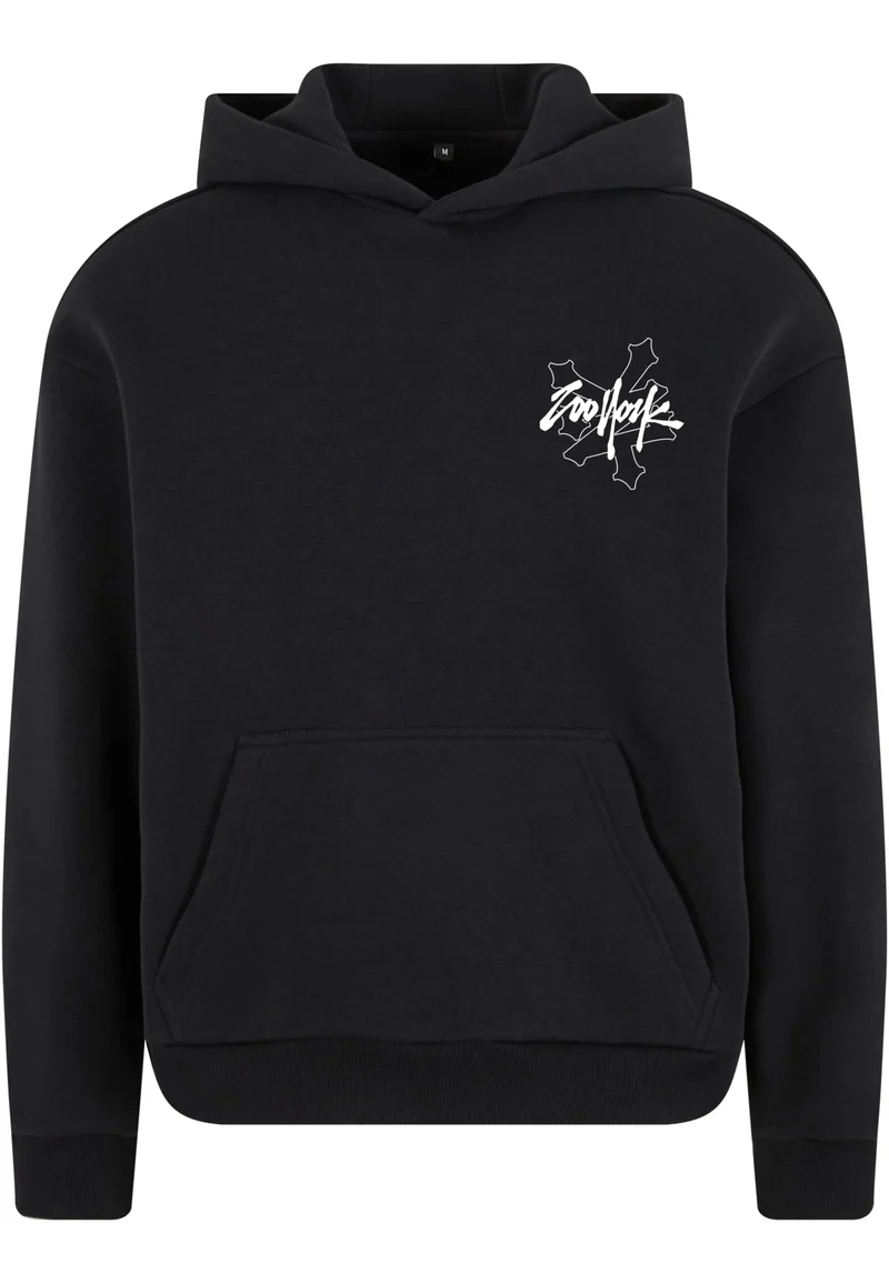 ZY City Tags Fluffy Hoody