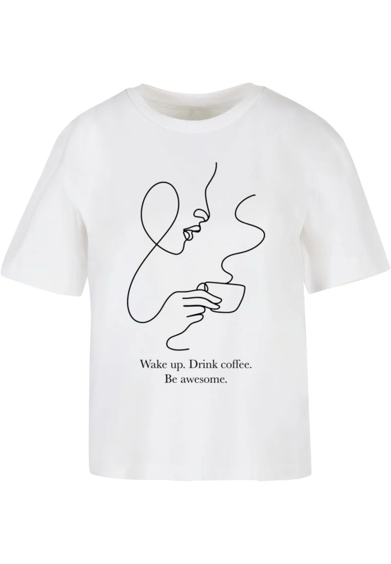 MT Drink Coffee Be Awesome Tee