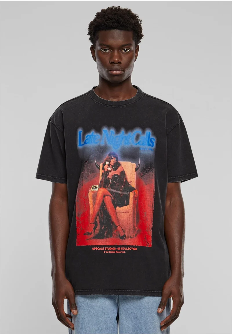 MT Late Night Calls Acid Heavy Oversize Tee