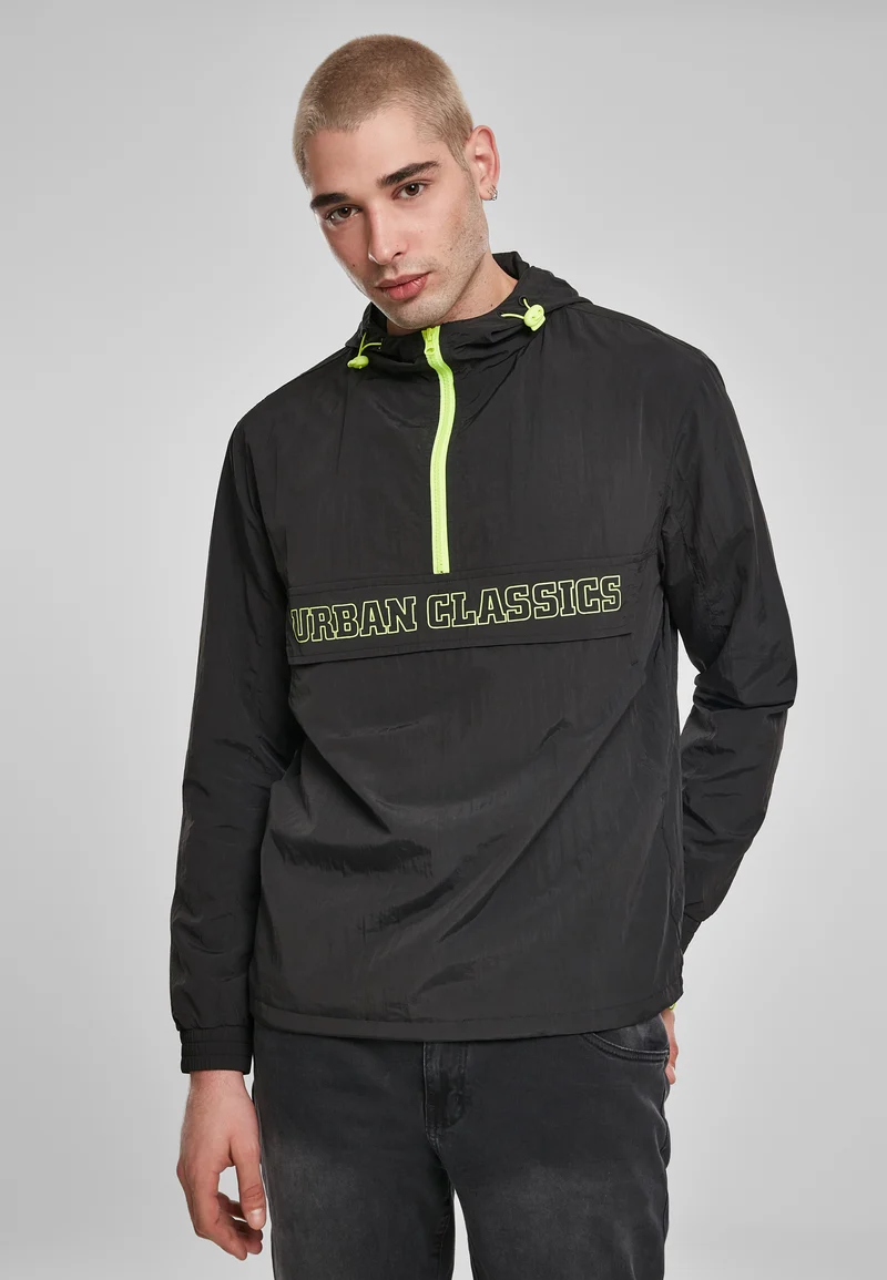UC Contrast Pull Over Jacket