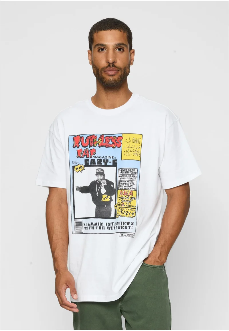 MT Eazy-E RAP Magazine Oversize Tee