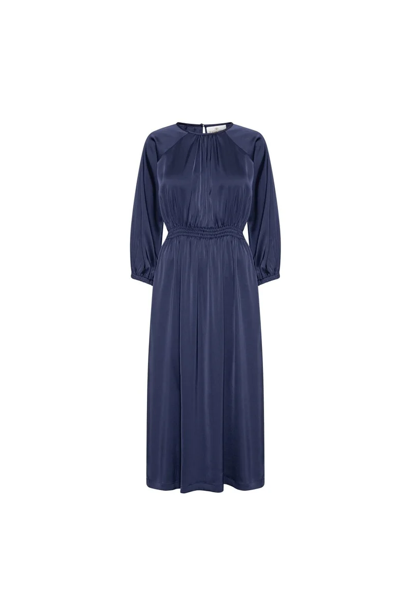 Karmamia - Rachel Dress 2515 - Semi Rich Navy