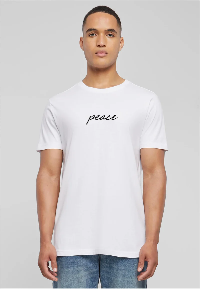 MT Peace Wording EMB Tee
