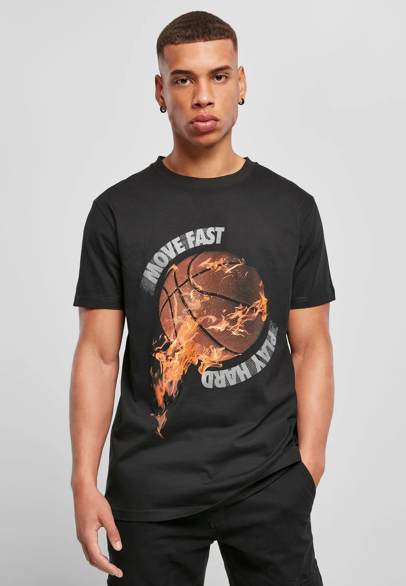 MT Burning BBall Tee