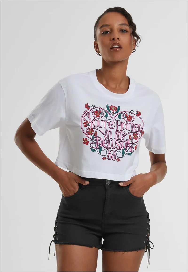 MT Hotter Delusion Ladies Short Overized Tee