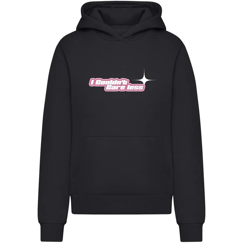 MT Couldn't Care Less Ladies Fluffy Hoody
