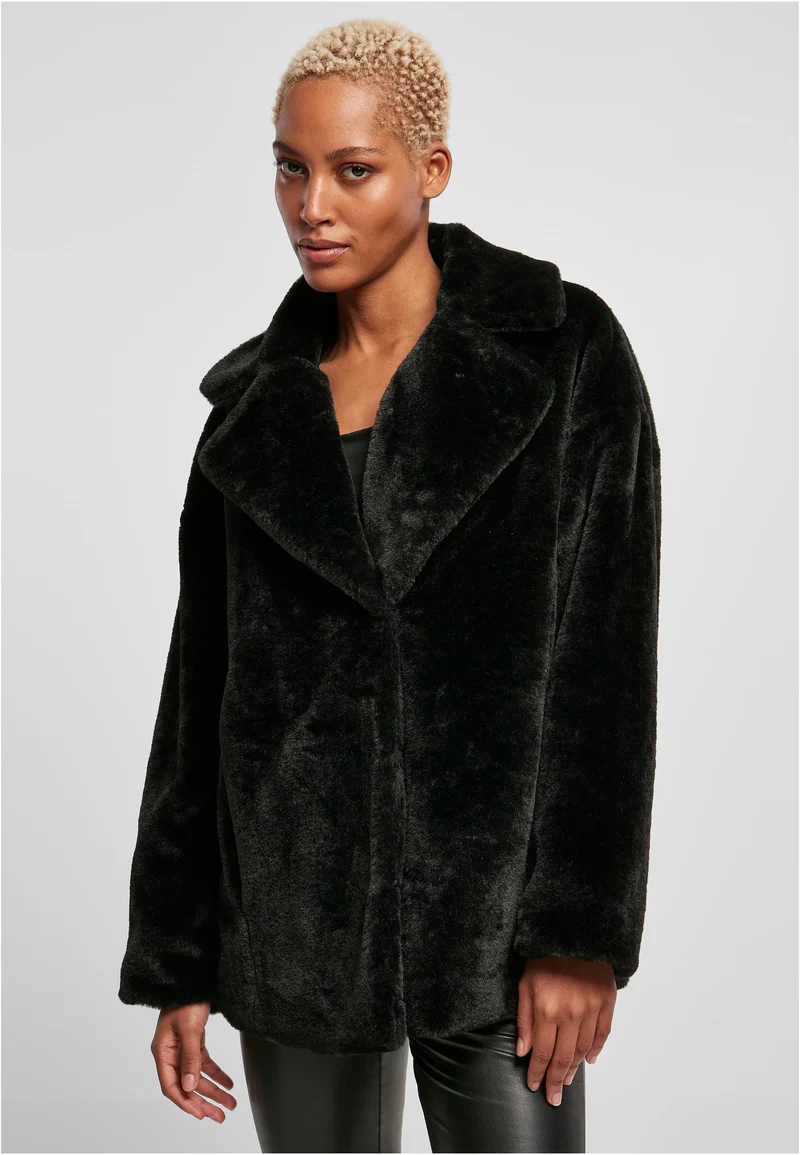 UC Lapel Teddy Jacket