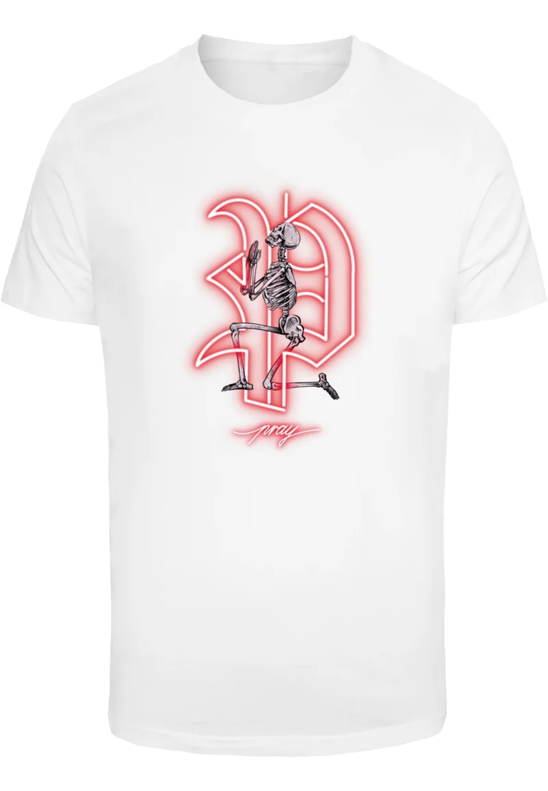 MT Pray Neon Skull Tee