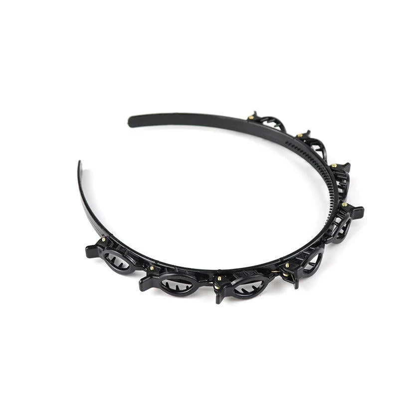 Rose® ClipHeadband 1+1 GRATIS: Lätt Styling Multi-Grip Hårband Hårklämmor