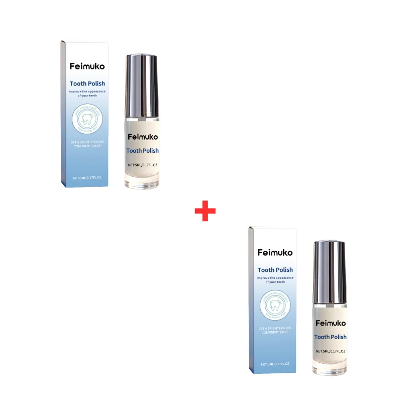 WhiteningSerum 1+1 GRATIS - Daglig Oral Vård Tandblekning och Vitserum