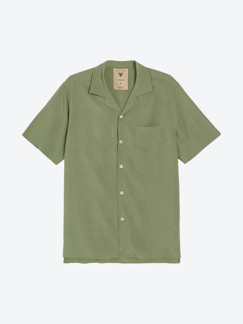 Plain Viscose Skjorta