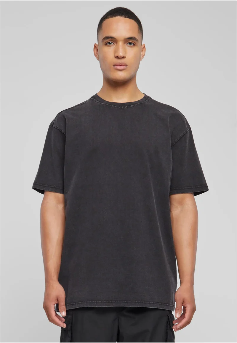 MC Love Yourself First Acid Washed Heavy Oversize Tee