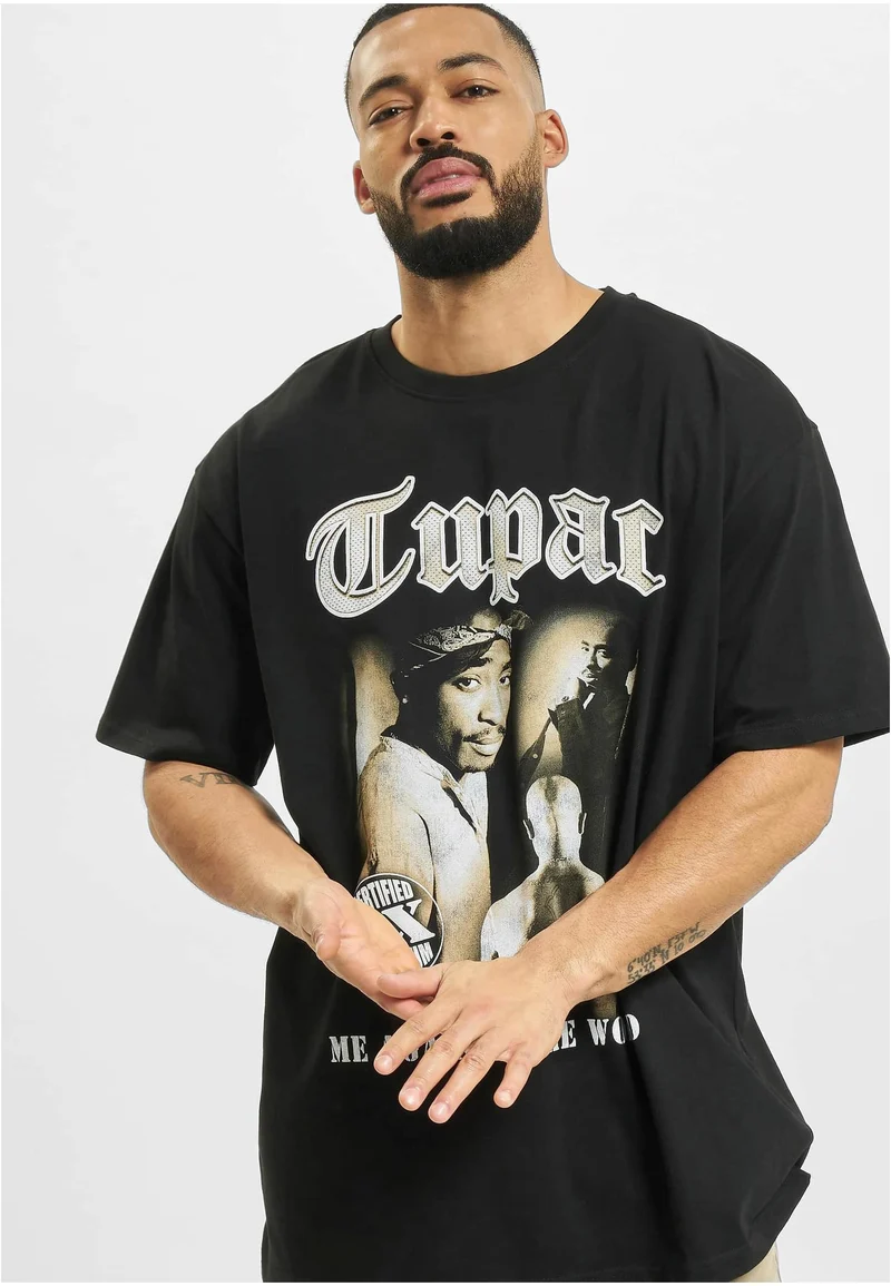 MT Tupac MATW Sepia Oversize Tee