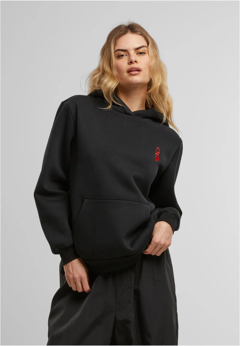 MT Queen Card EMB Fluffy Hoody
