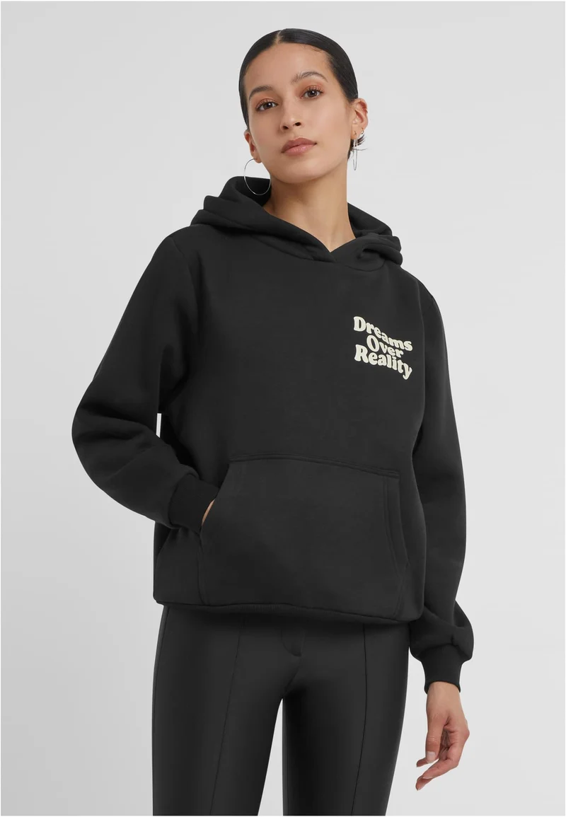 MT Dreams Over Reality Ladies Fluffy Hoody