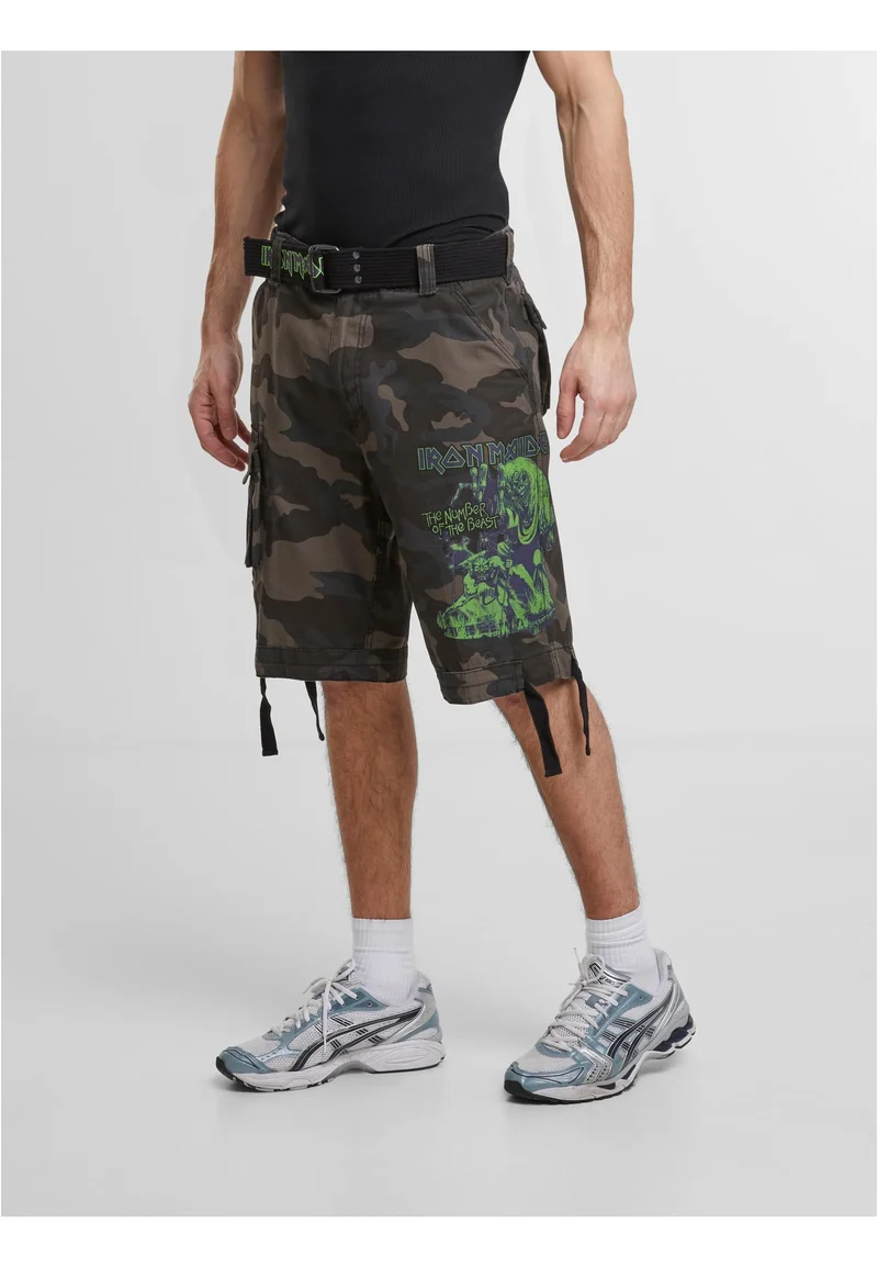 B Iron Maiden Savage Shorts The Number of The Beast