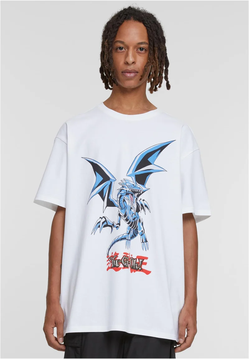 MT Yu-Ghi-Oh Blue Eyes White Dragon Heavy Oversize Tee