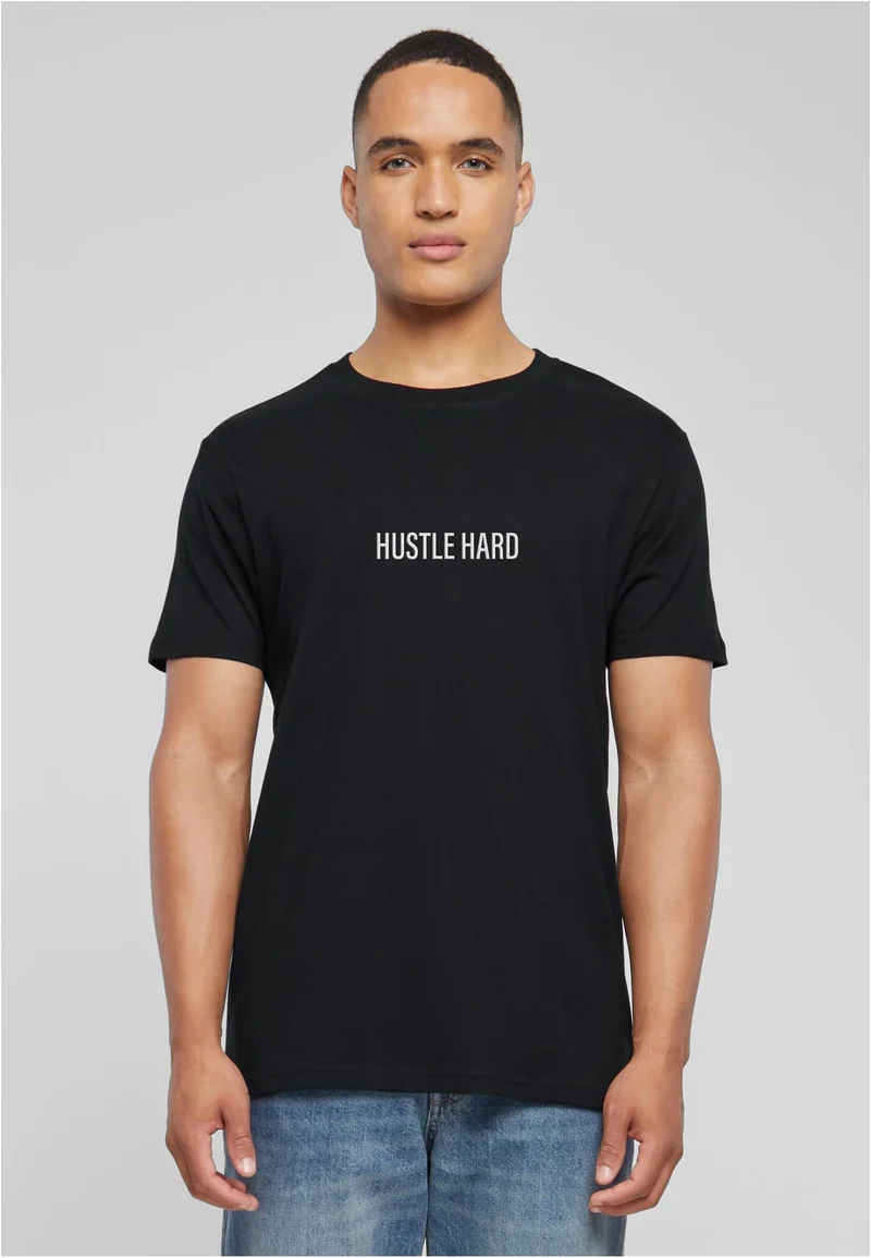 MT Hustle Wording EMB Tee