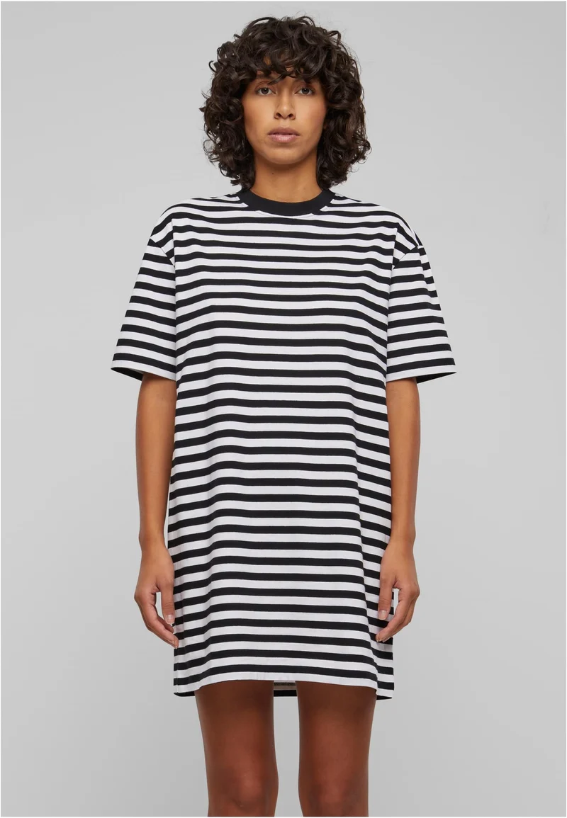 UC Oversized Striped Tee Dress
