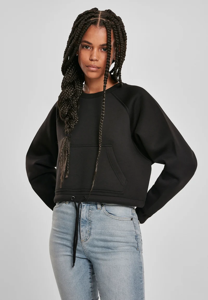 UC Oversized Short Raglan Crew