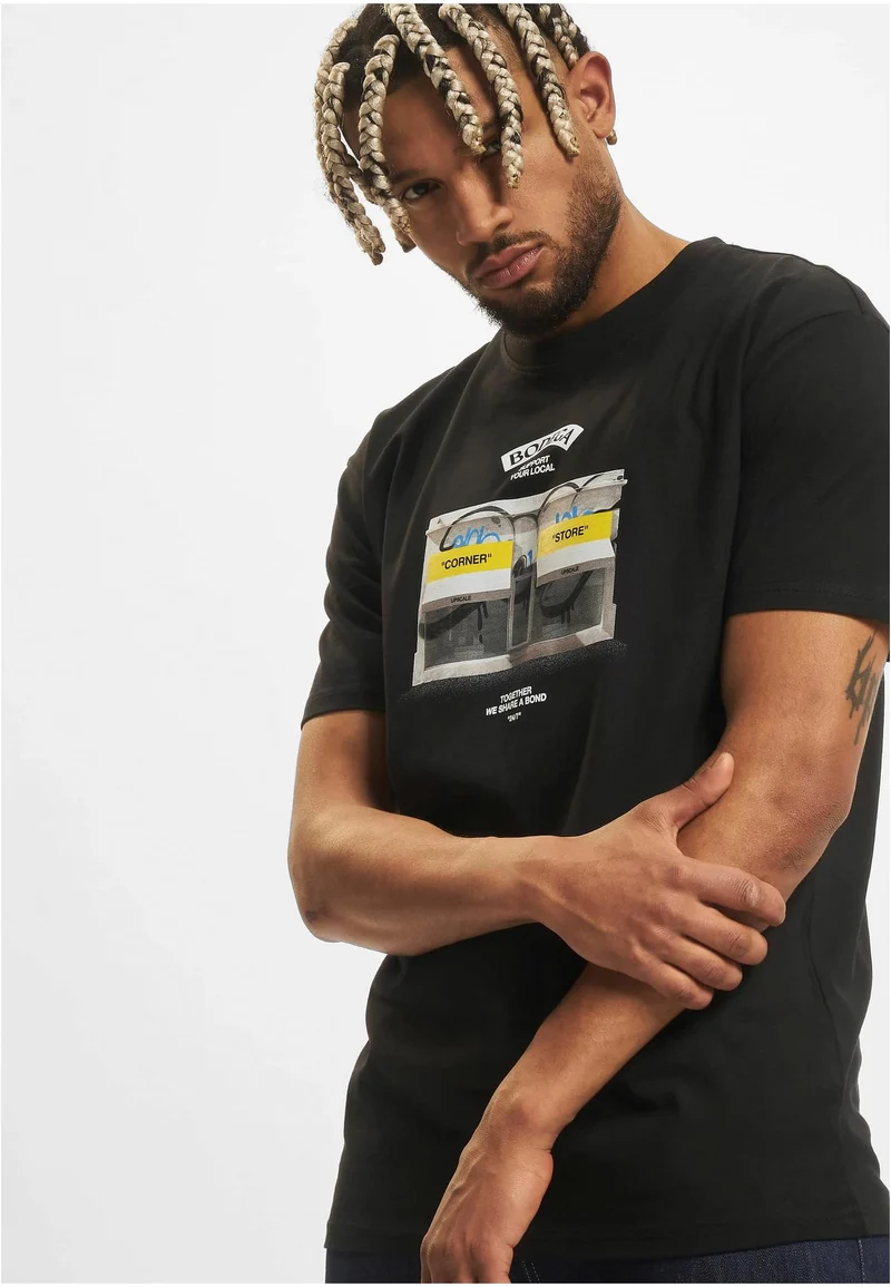 MT Bodega Oversize Tee black
