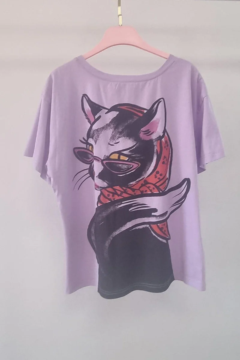 Hunkøn - Jinx T-Shirt 26709 - Lavender