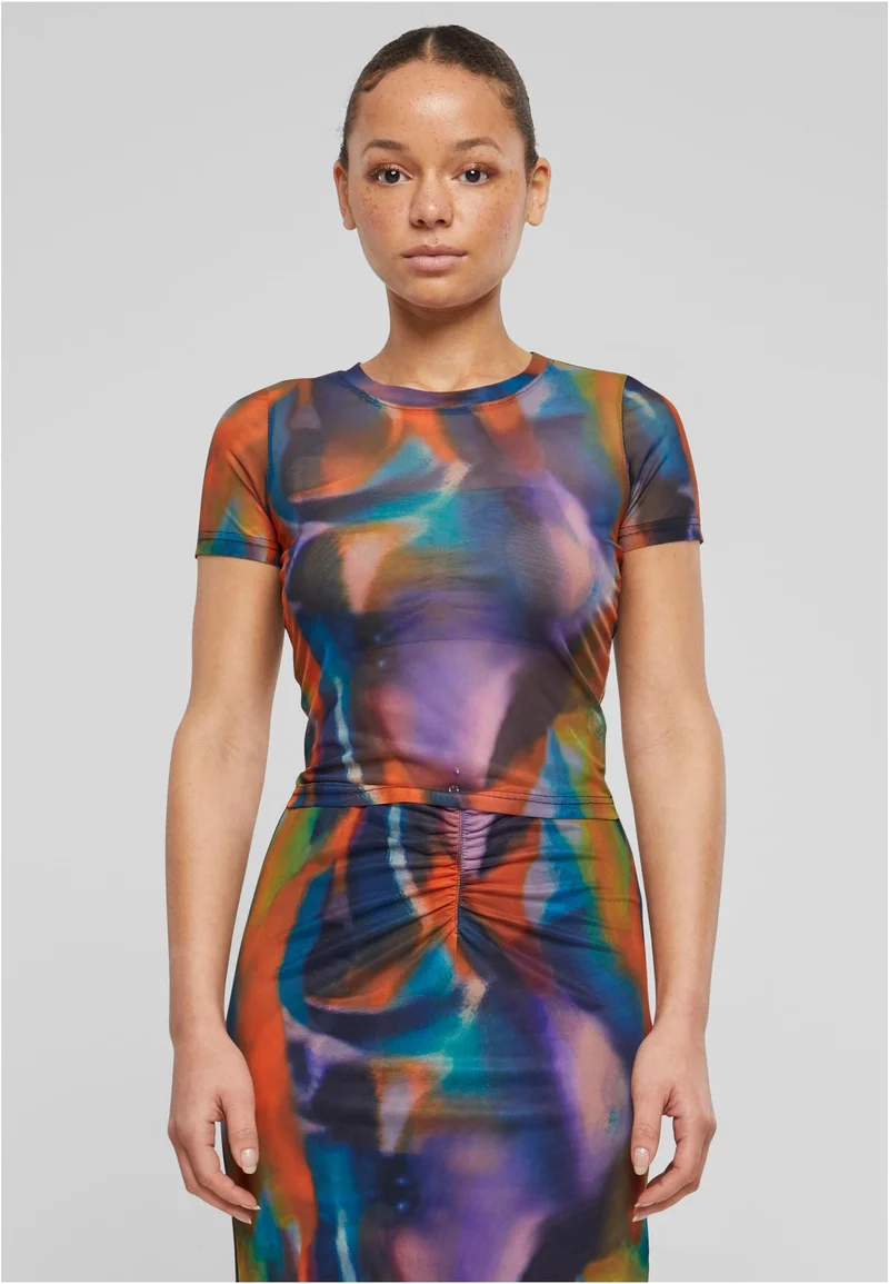 UC AOP Mesh Tee