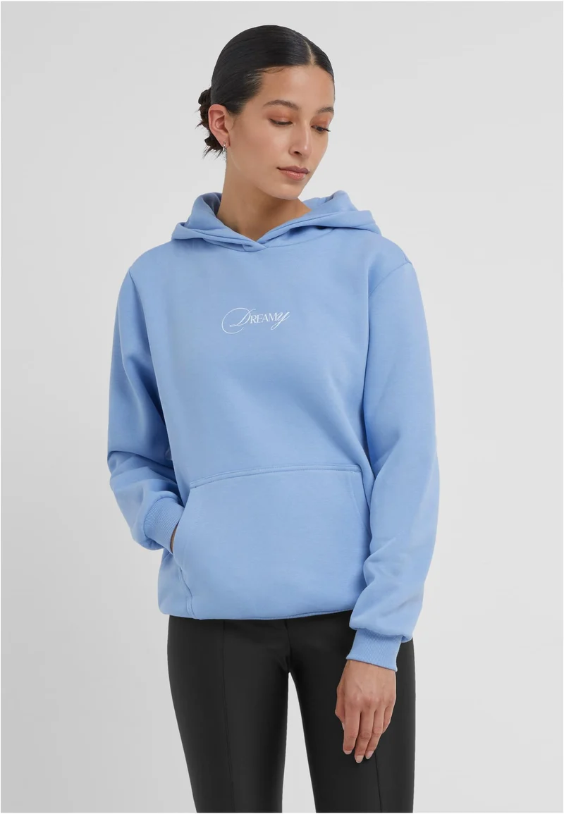 MT Dreamy Wording Ladies Fluffy Hoody