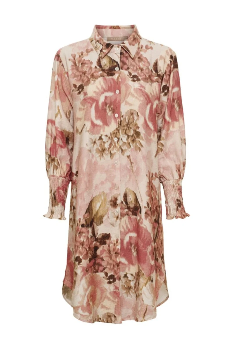 Marta Du Chateau - Mdcbegonia Dress 8748 - Oldrose205enf