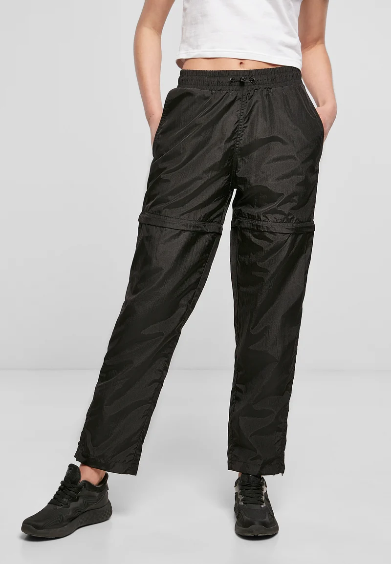 UC Shiny Crinkle Nylon Zip Pants