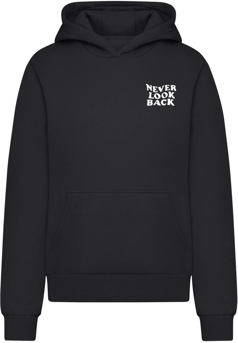 MT Never Look Back Ladies Fluffy Hoody