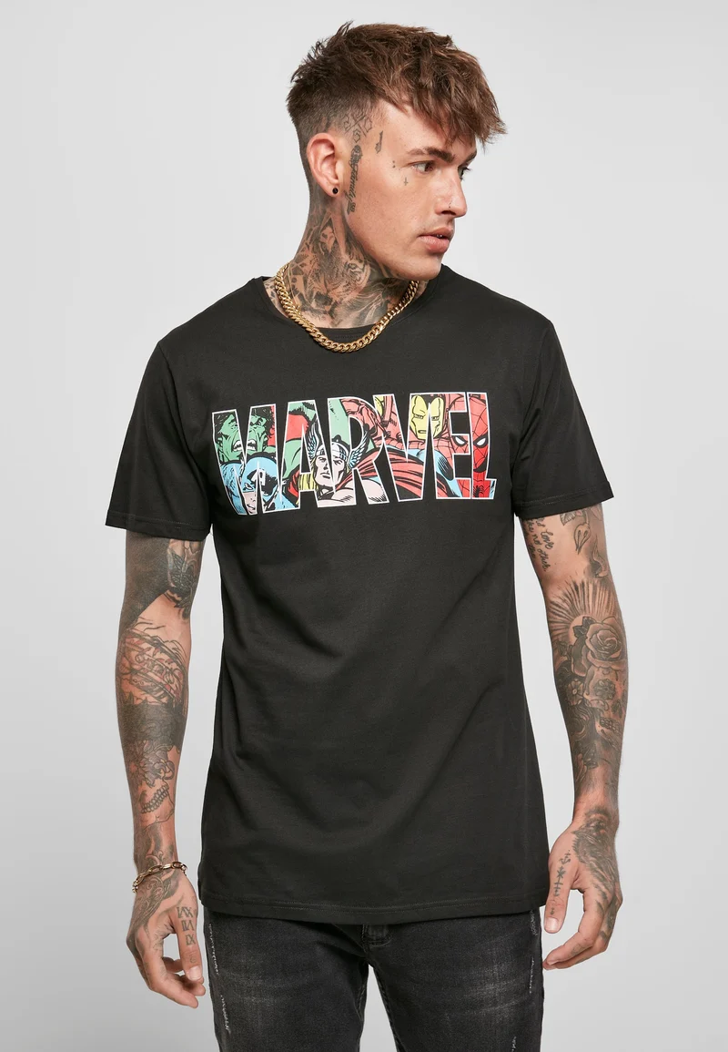 MC Marvel Logo Character Tee