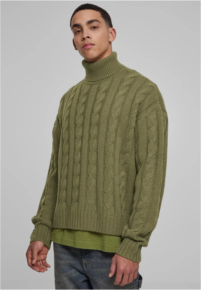 UC Boxy Roll Neck Sweater