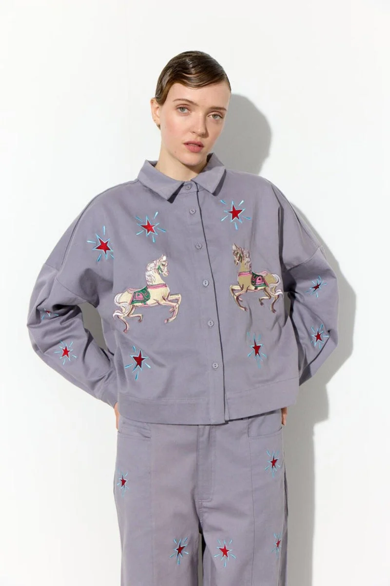 Hunkøn - Electra Shirt 26520 - Grey