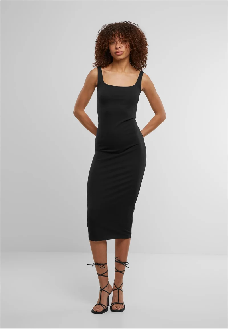 UC Basic Long Cotton Jersey Dress