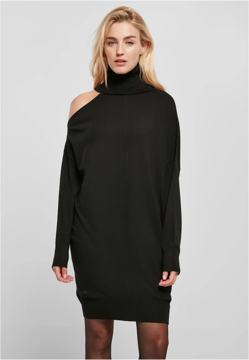 UC One Shoulder Knit Dress