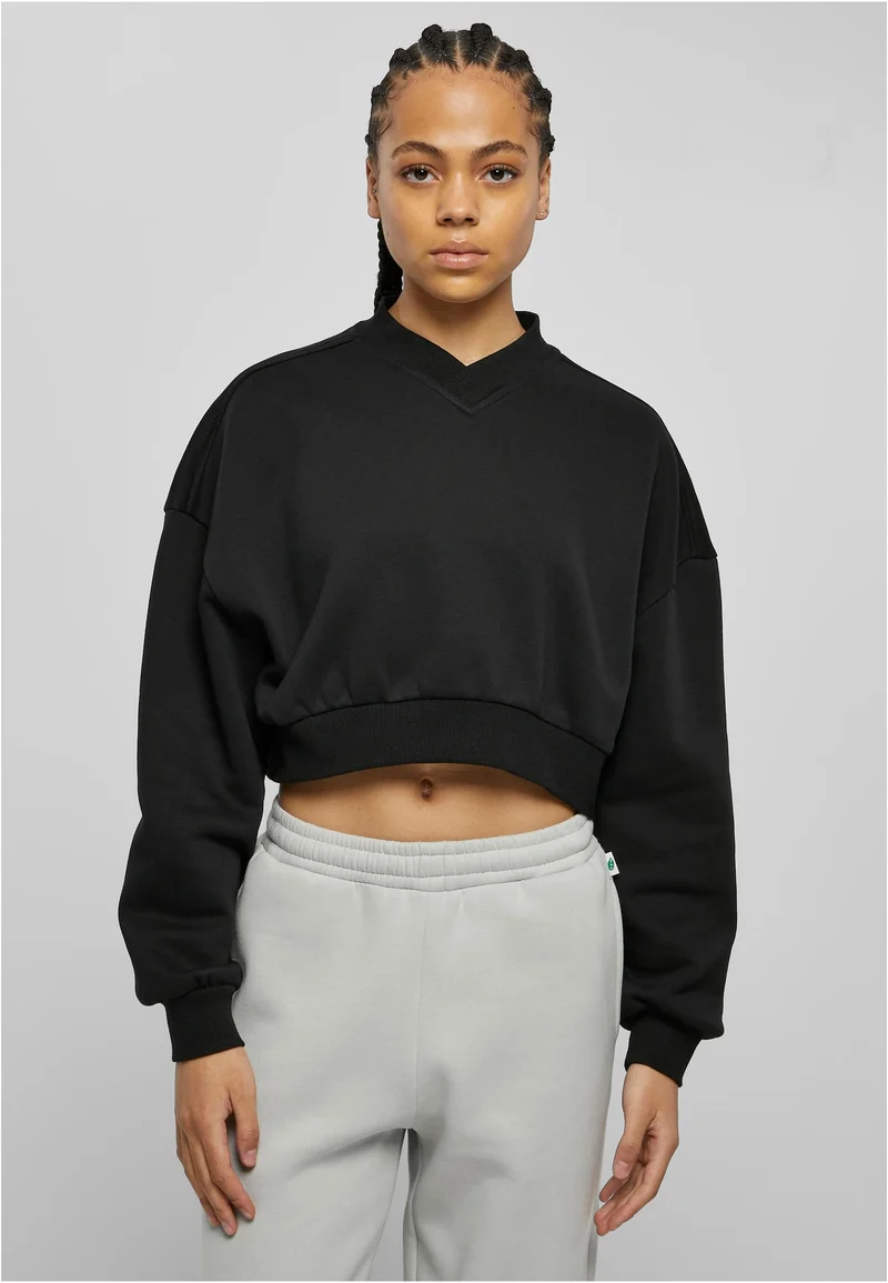 UC Cropped V-Neck