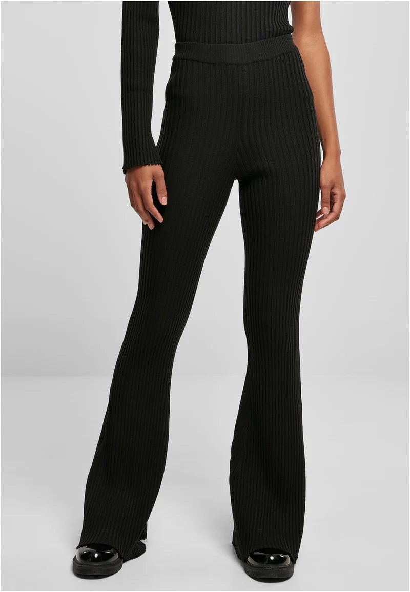UC Flared Rib Knit Tights