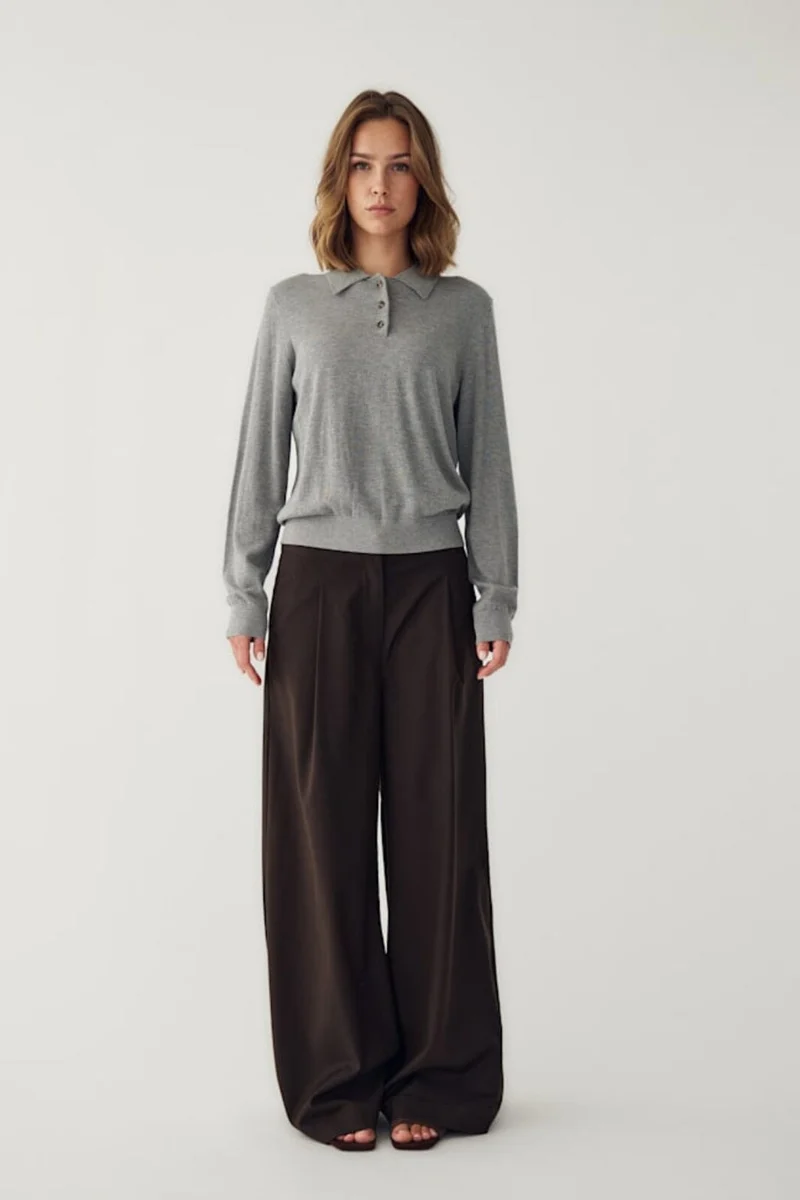 Noella - N-Maxine Knit 14990001 - 972 - Medium Grey Mel.