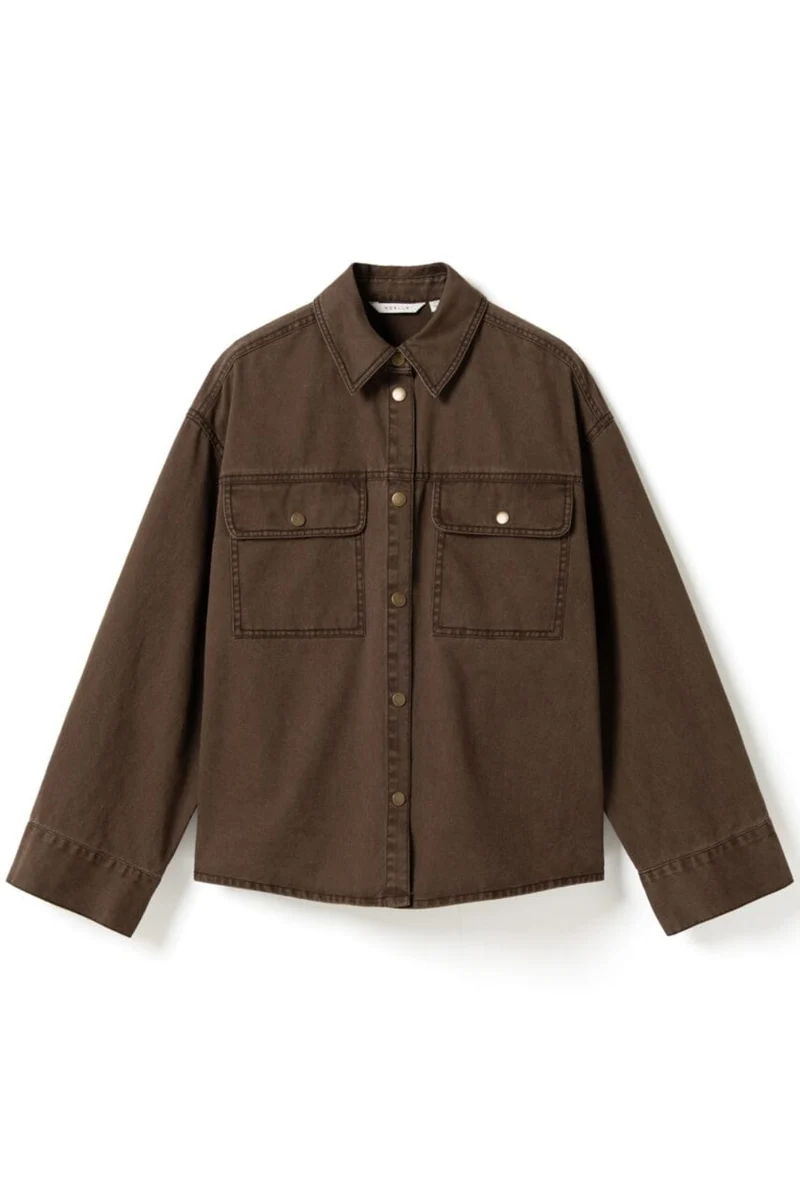 Noella - N-Marthena Shirt 13910004 - 1483 - Cocoa Brown