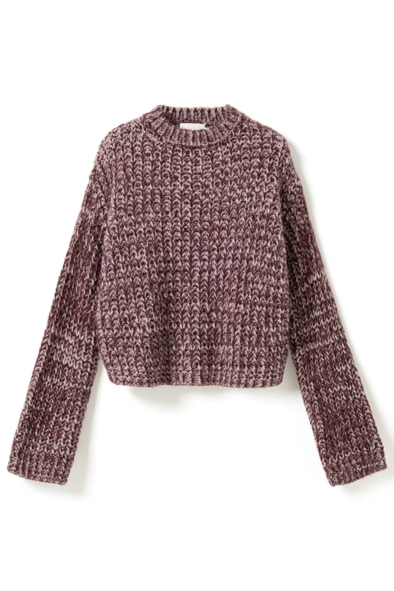 Noella - N-Lakisha Knit 16260001 - 1492 - Burgundy Rose Mix