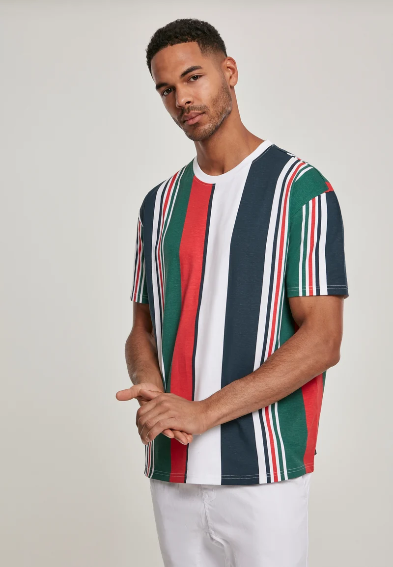 UC Heavy Oversized Big AOP Stripe Tee
