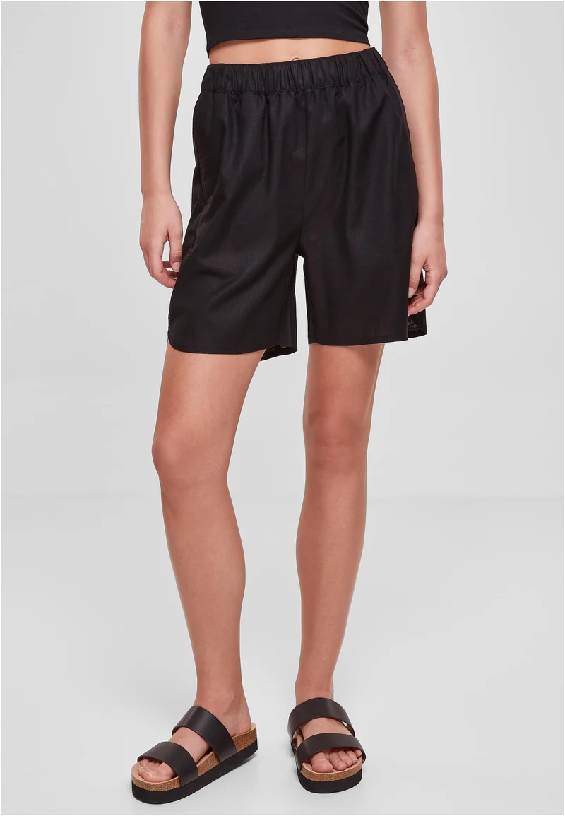 UC Linen Mixed Shorts